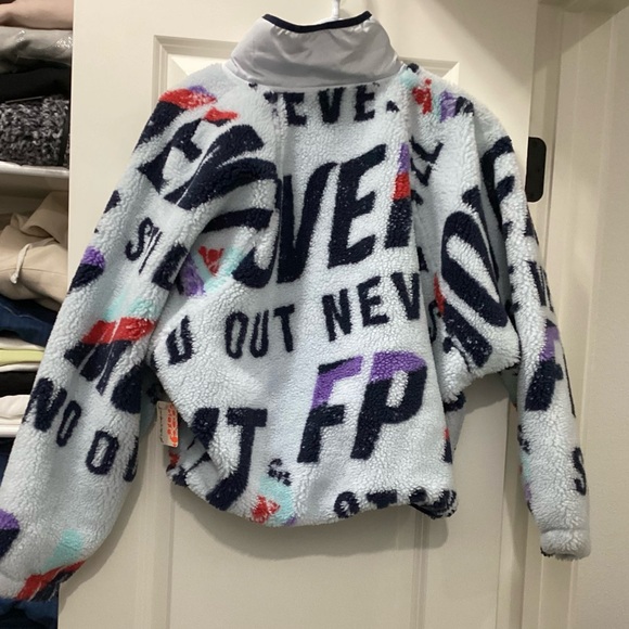 FP Movement by Free People Multicolor Hit The Slopes Fleece Jacket - Picture 2 of 5